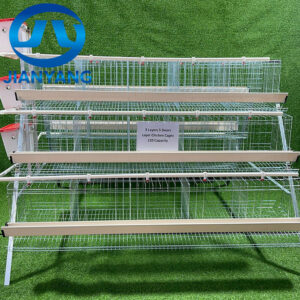 A Type Chicken Cage - 3 Layers 5 Doors