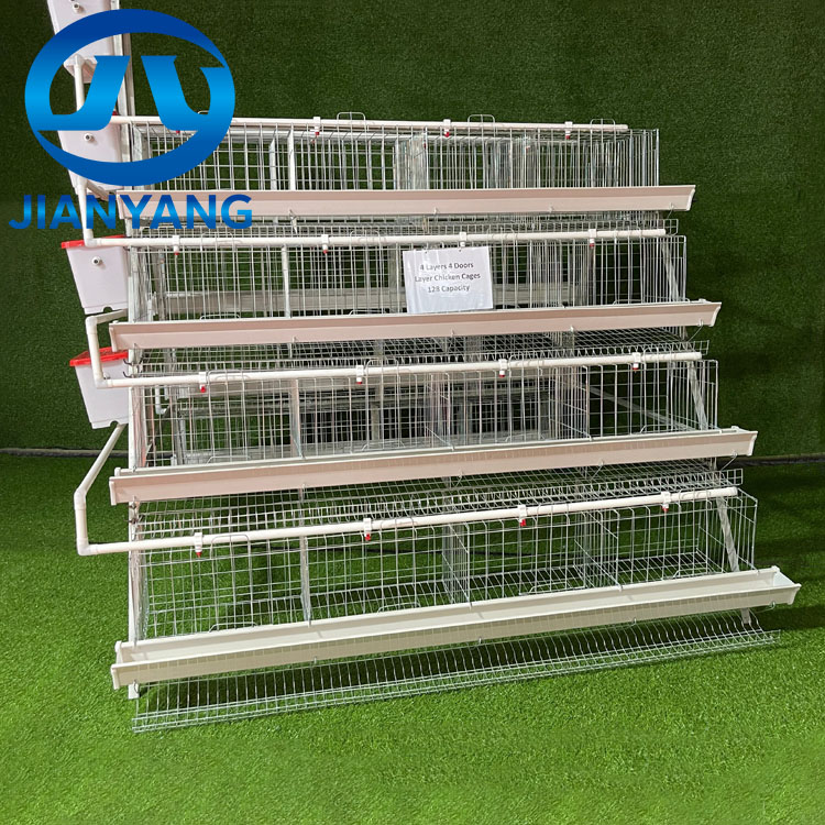 A Type Chicken Cage -4 Layers 4 Doors - Image 4